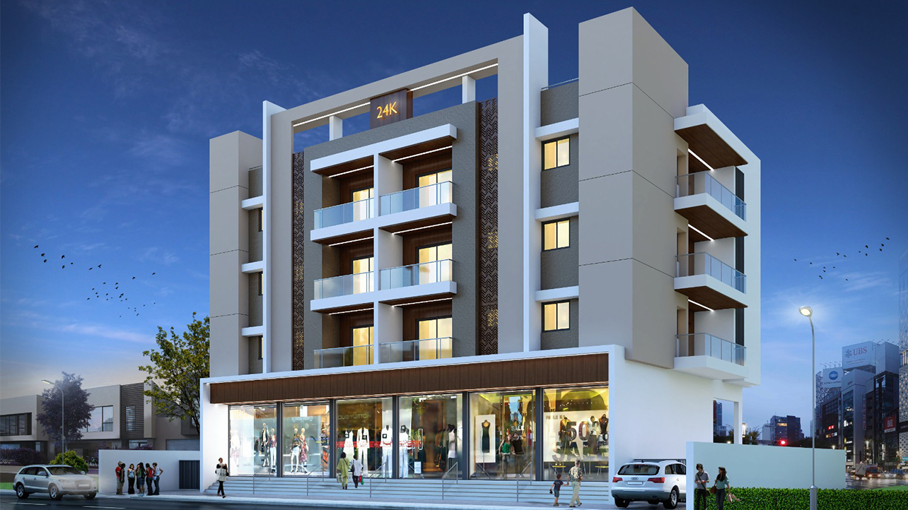 Commercial Building Designing